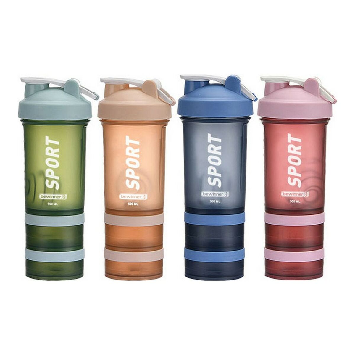 Shaker Sport avec Compartiments
